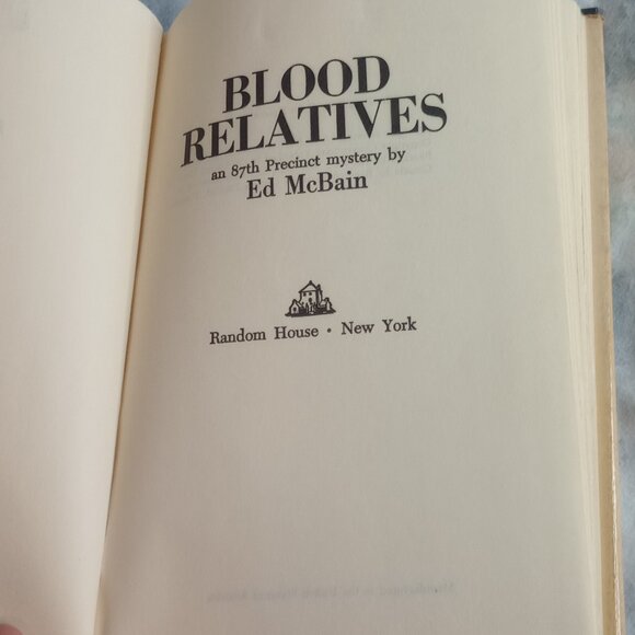 Blood Relatives Ed McBain 87th Precinct #30 - Picture 4 of 16